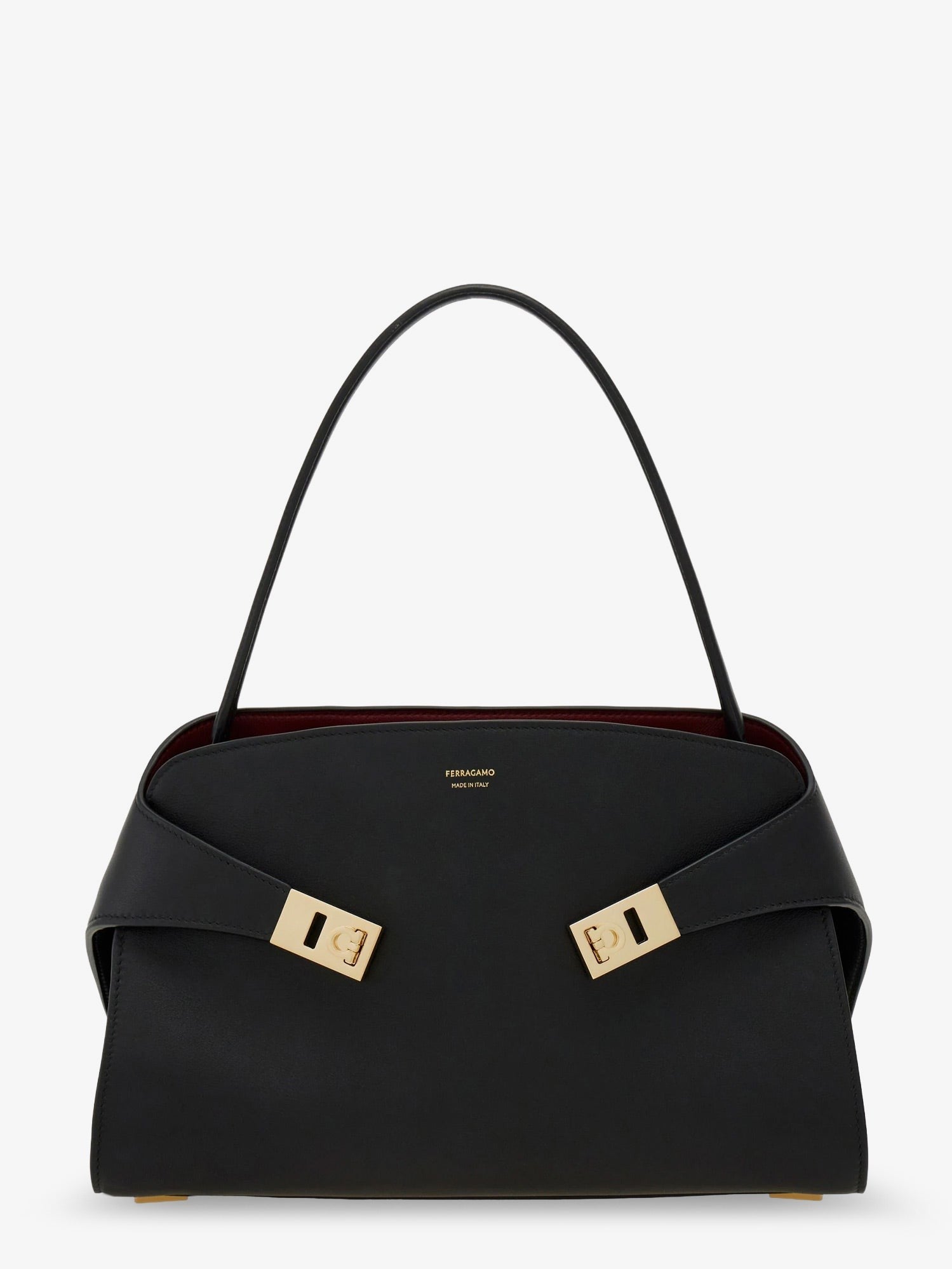 Ferragamo - Hug Soft M leather shoulder bag