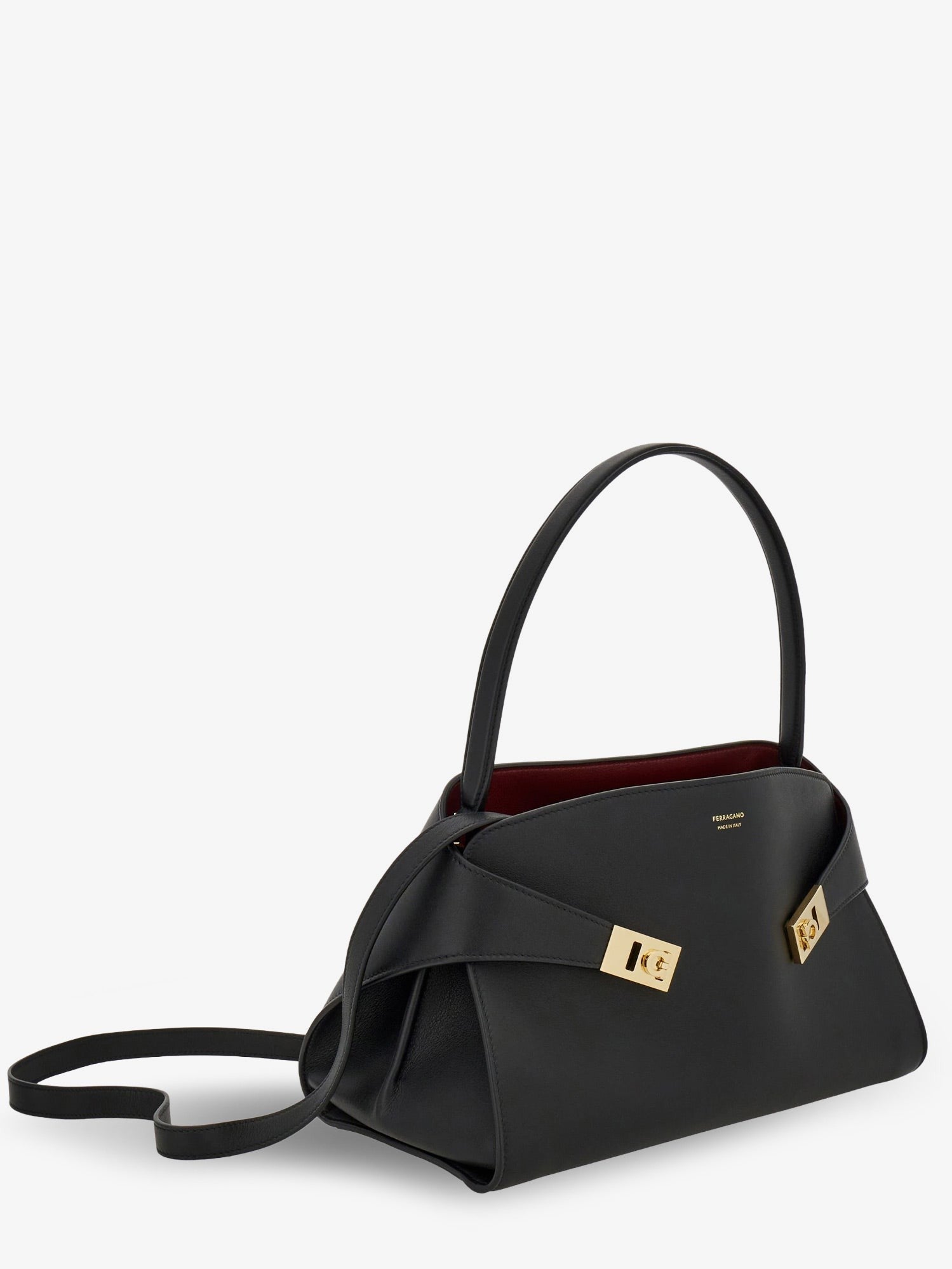 Ferragamo - Hug Soft M leather shoulder bag