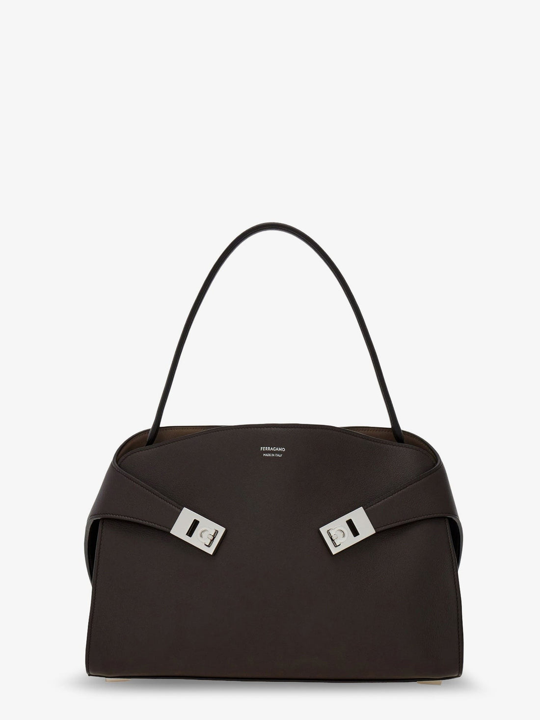 Ferragamo Hug Soft two-tone shoulder bag