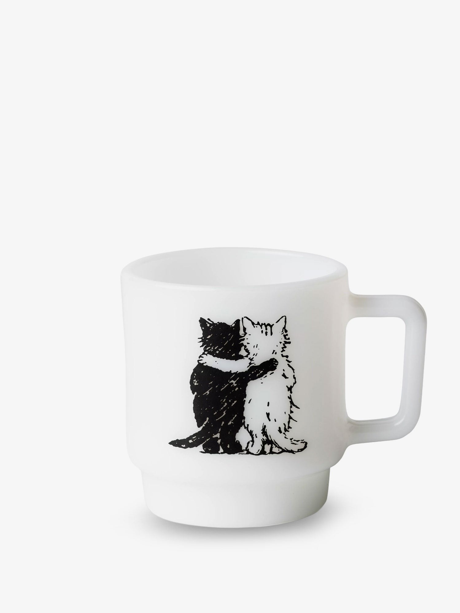 Carhartt Wip Hugging Cats Glass Mug Unisex