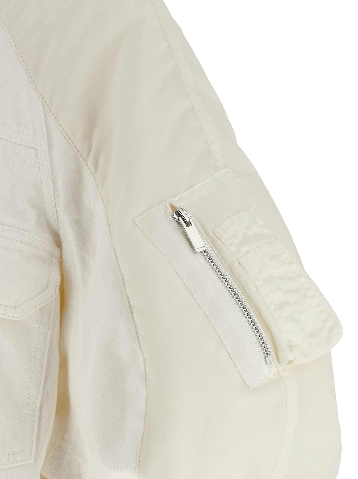 SACAI - Hybrid bomber jacket