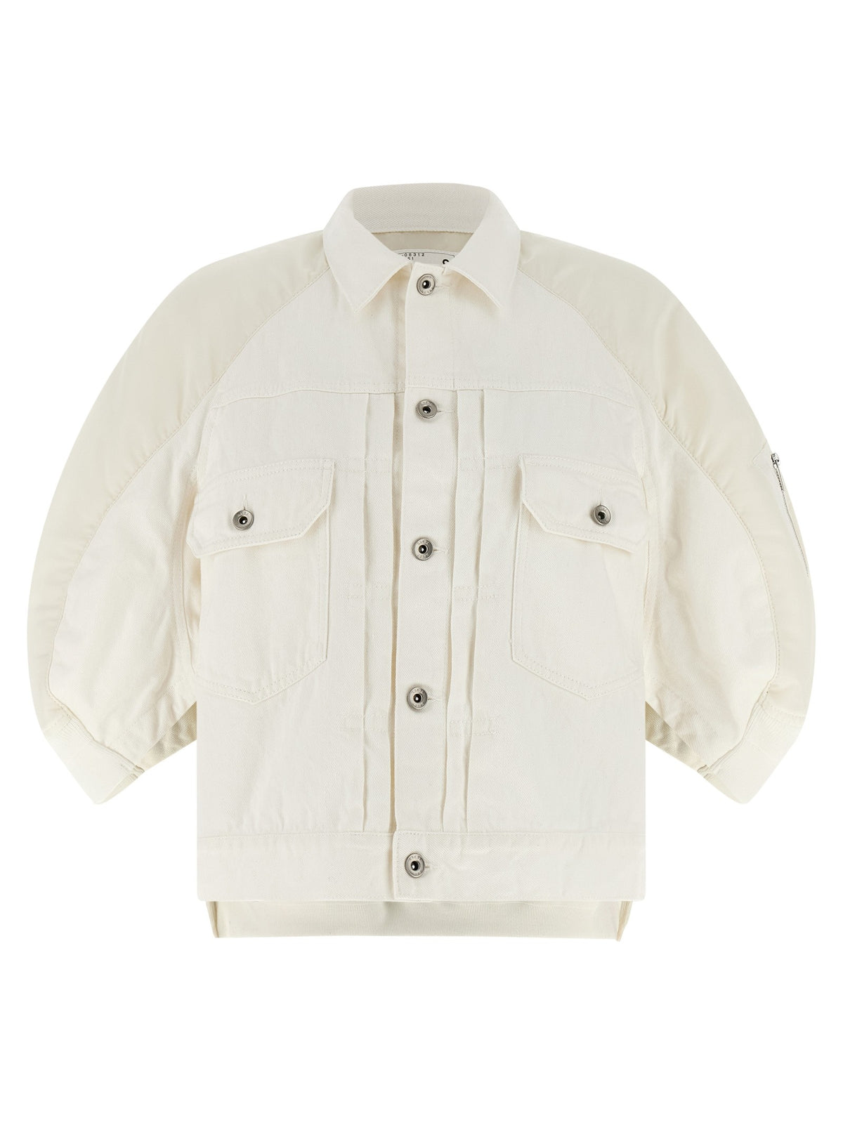 SACAI - Hybrid bomber jacket