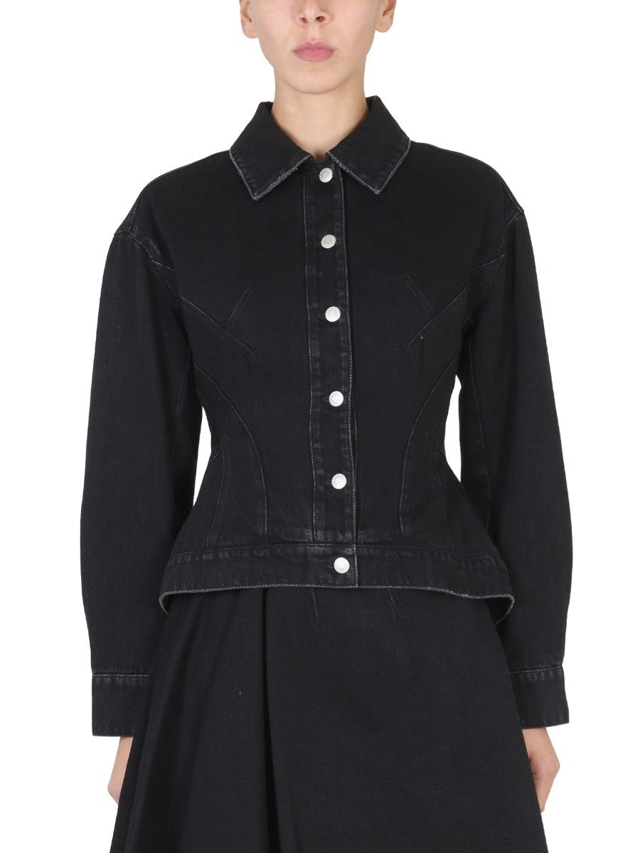 Alexander Mcqueen - HYBRID DENIM JACKET hybrid-denim-jacket_0021c0b8-ae71-4919-9a09-029d40b20dd1