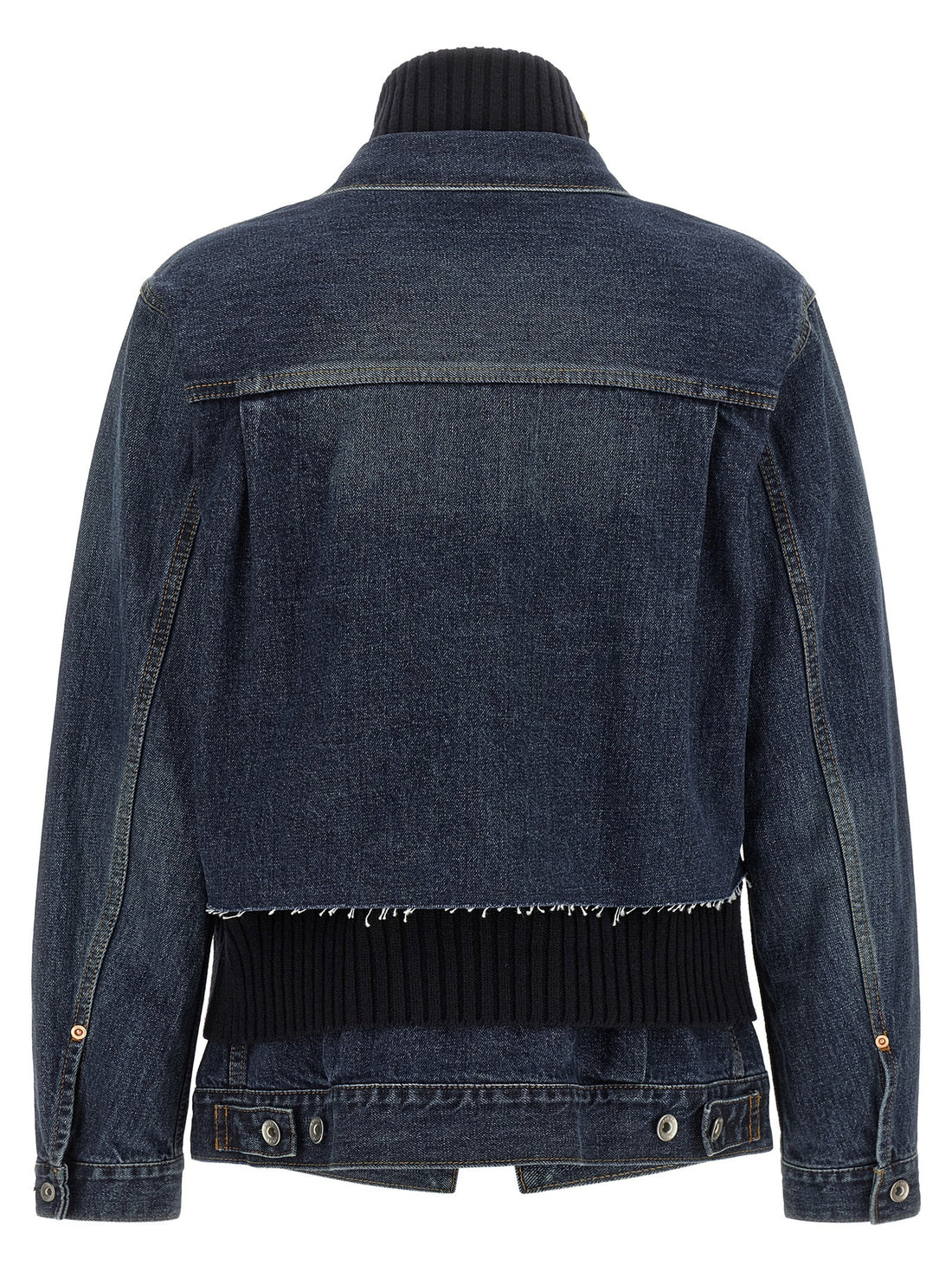 SACAI - Hybrid jacket Blue