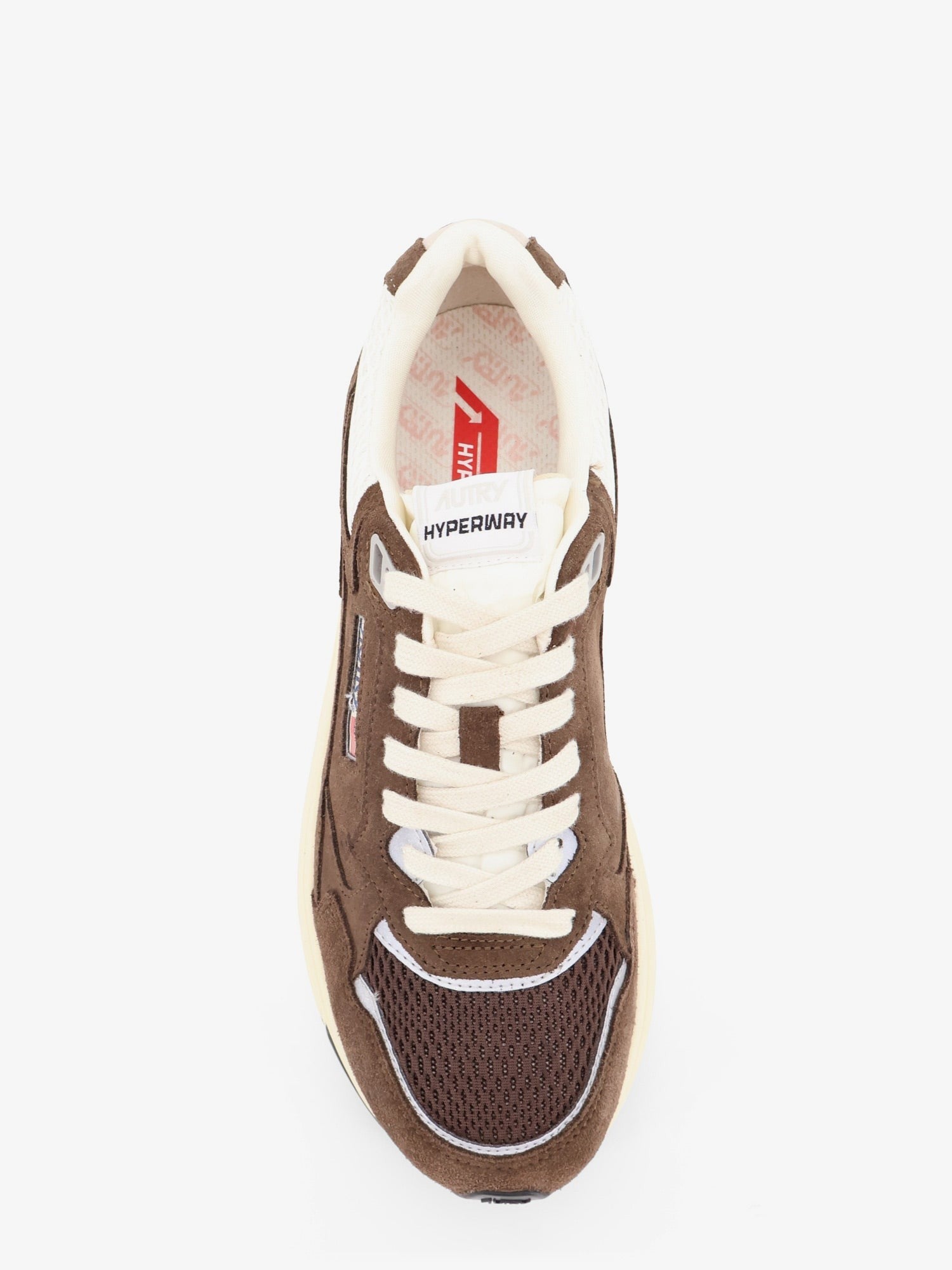 Autry - Hyperway Low mesh and suede snrakers with iconic side logo