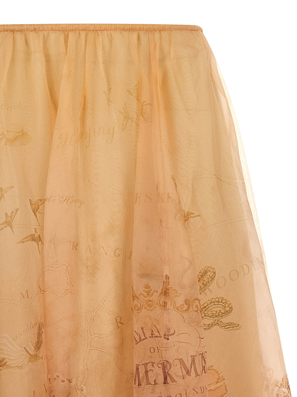 ZIMMERMANN - 'Hypnotic Organza Maxi' skirt