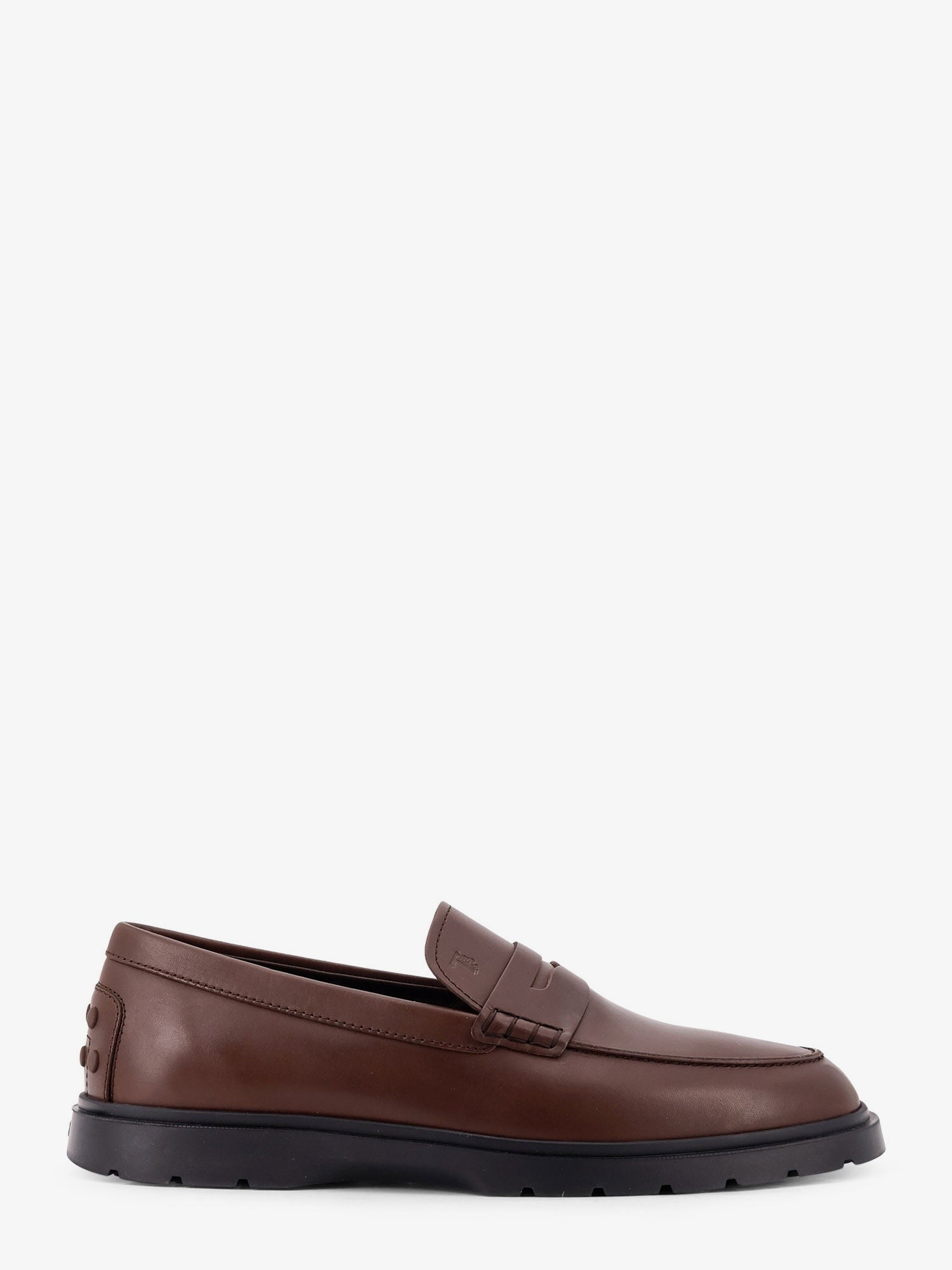 Ibrido leather loafers