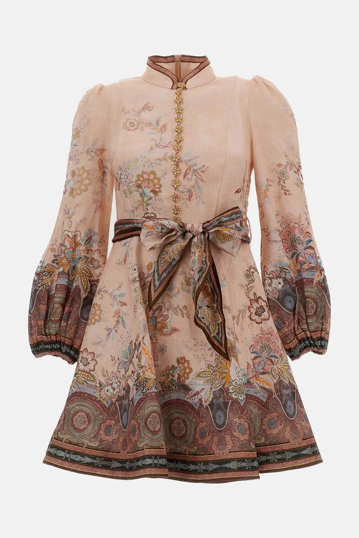 ZIMMERMANN ZIMMERMANN - ABITO CORTO CON BOTTONI "ALCHEMY"