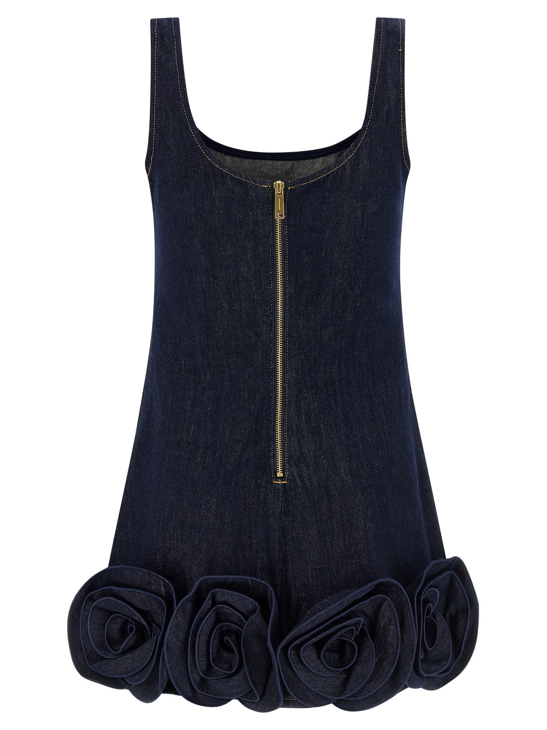 SELF PORTRAIT - 'Indigo Denim 3D Flower Mini' dress indigo-denim-3d-flower-mini-dress_183a0ed4-839a-409e-97b9-742d1eb7ea8d