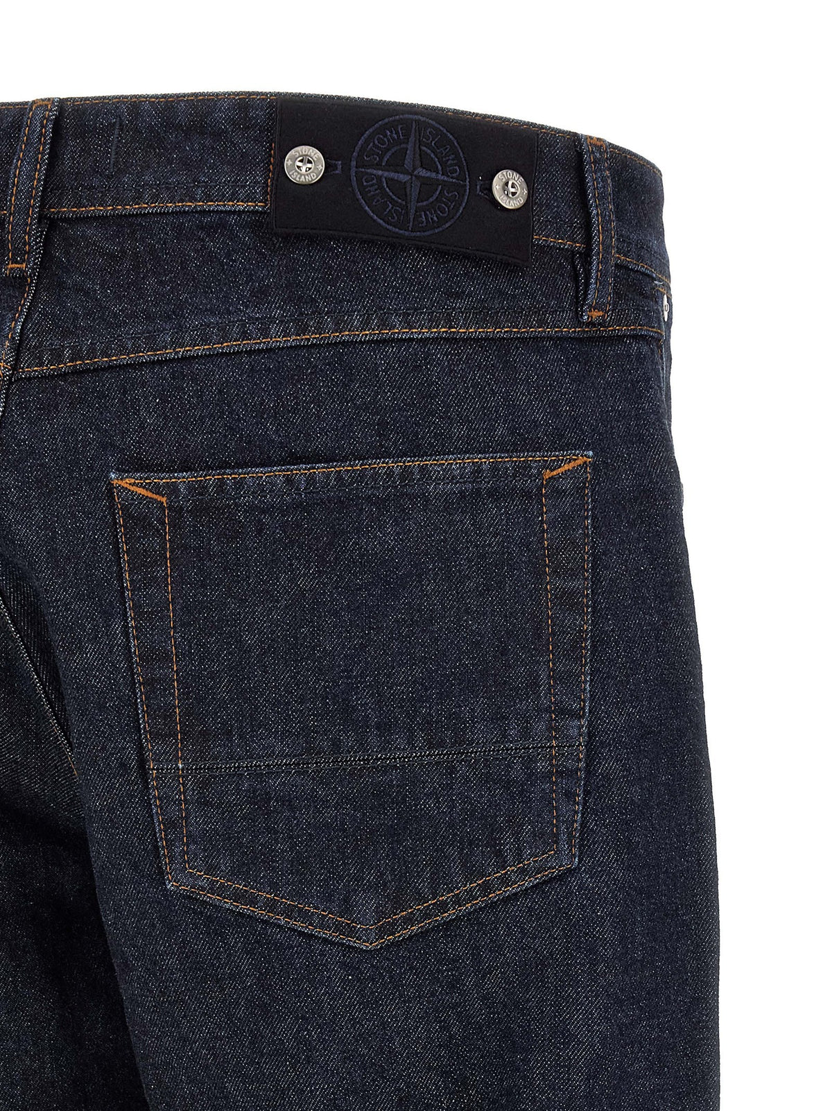 Stone Island - Indigo denim jeans