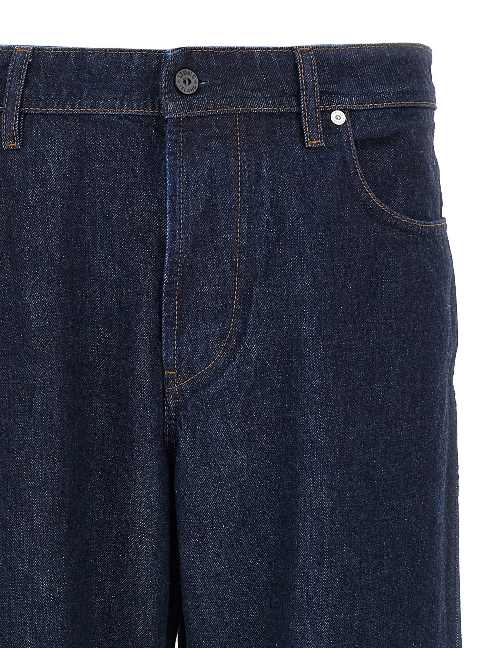 Stone Island - Indigo denim jeans