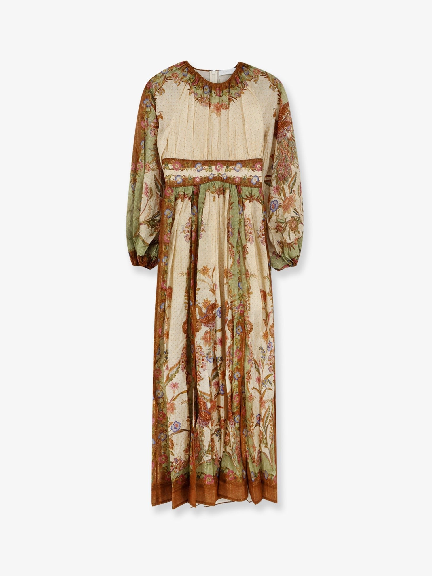 ZIMMERMANN - Indra cotton and silk dress