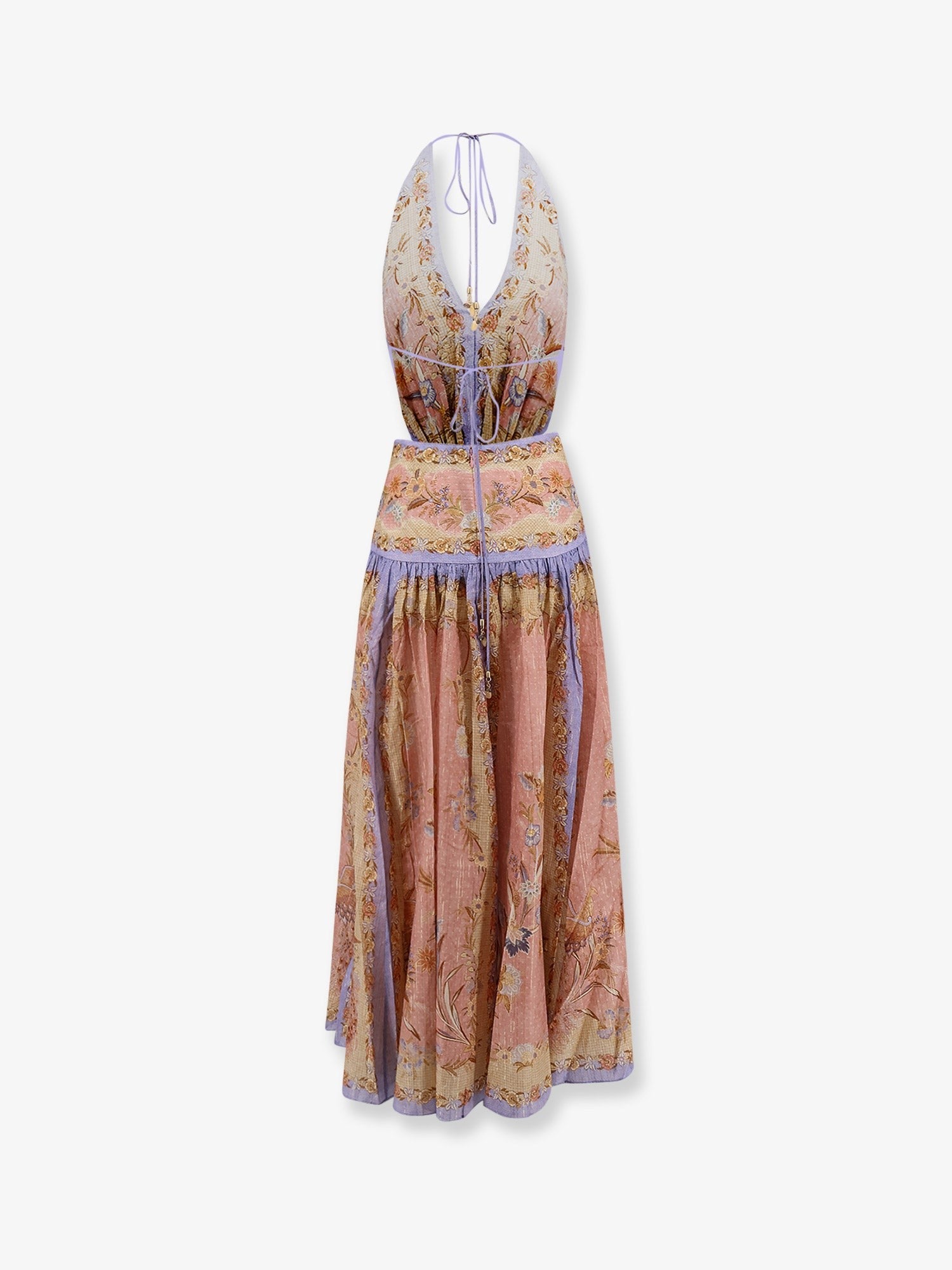 ZIMMERMANN ZIMMERMANN - Indra cotton and silk long dress