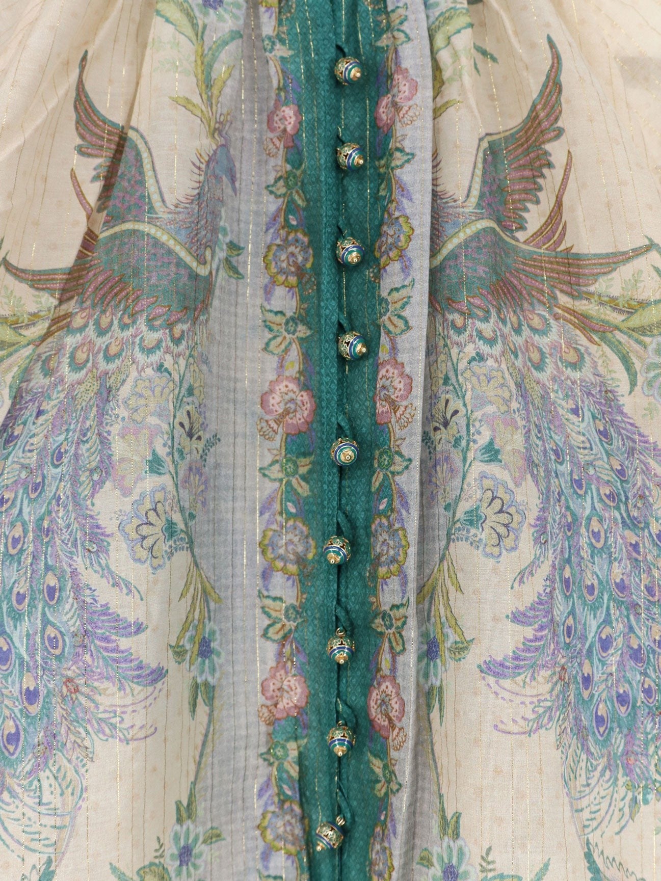 ZIMMERMANN - Indra cotton and silk shirt