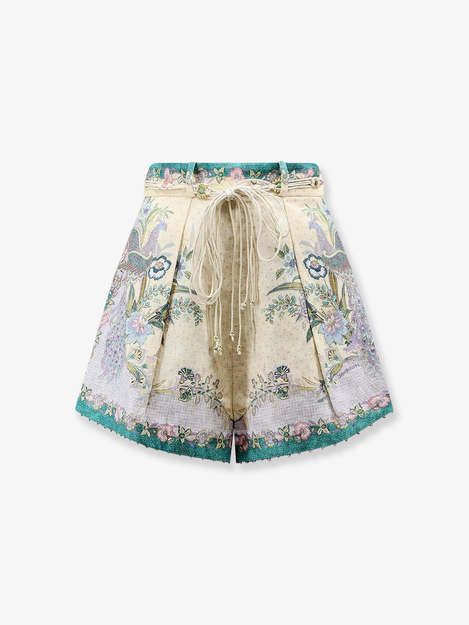 ZIMMERMANN - Indra cotton and silk shorts
