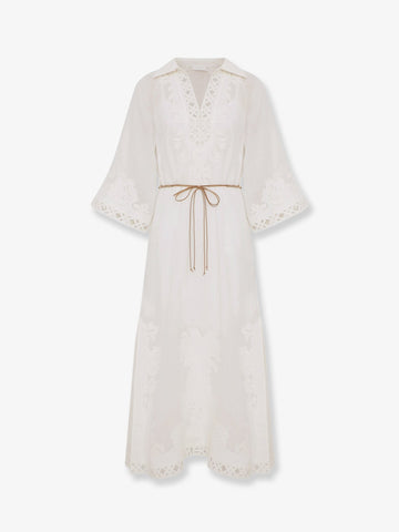 ZIMMERMANN ZIMMERMANN - Indra long ramie dress