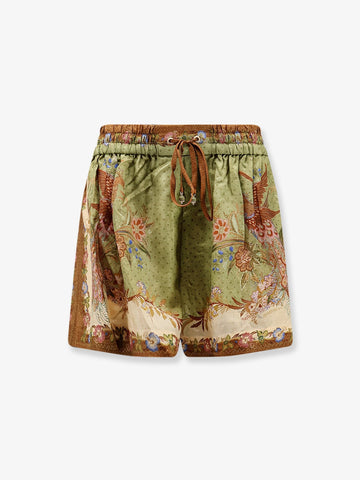ZIMMERMANN ZIMMERMANN - Indra silk shorts