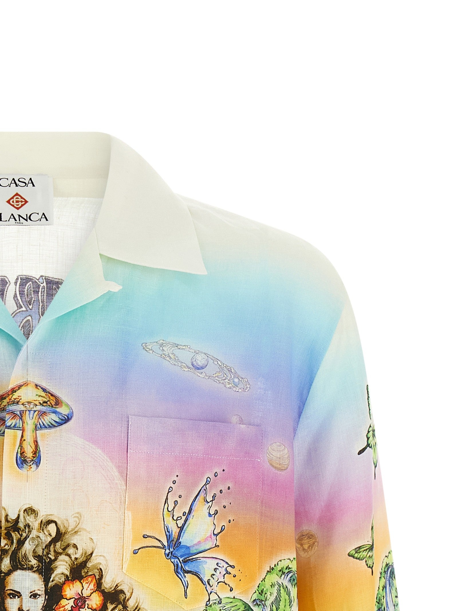 CASABLANCA - 'Innocence' Linen Shirt