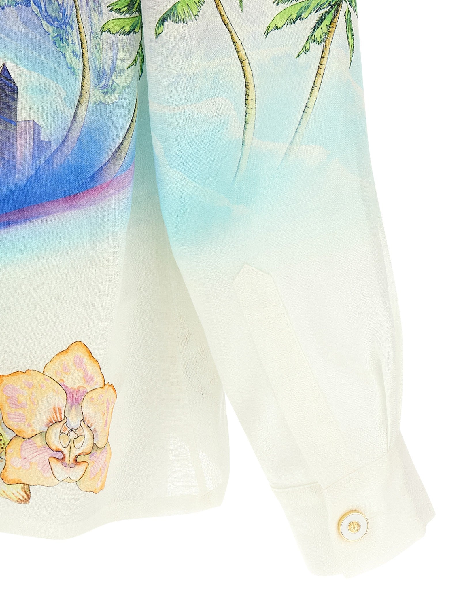 CASABLANCA - 'Innocence' Linen Shirt