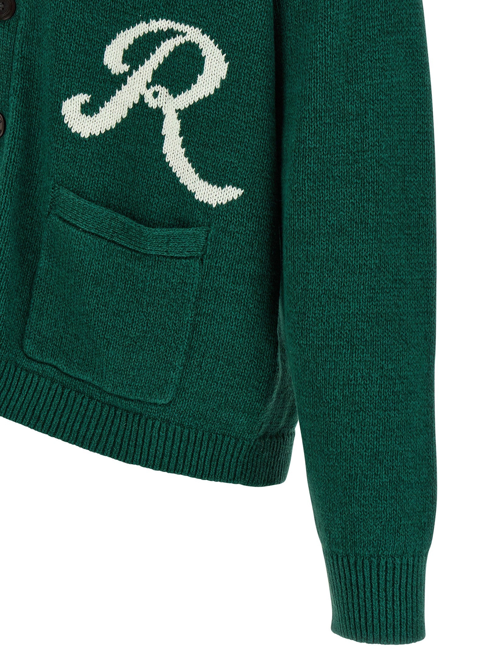 Polo Ralph Lauren - Intarsia logo cardigan intarsia-logo-cardigan