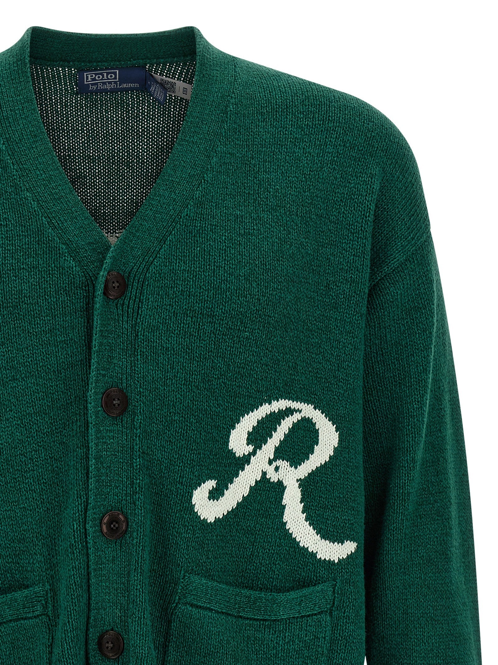Polo Ralph Lauren - Intarsia logo cardigan intarsia-logo-cardigan_f6edd194-9f34-47a5-8cb0-cfc429e786a4