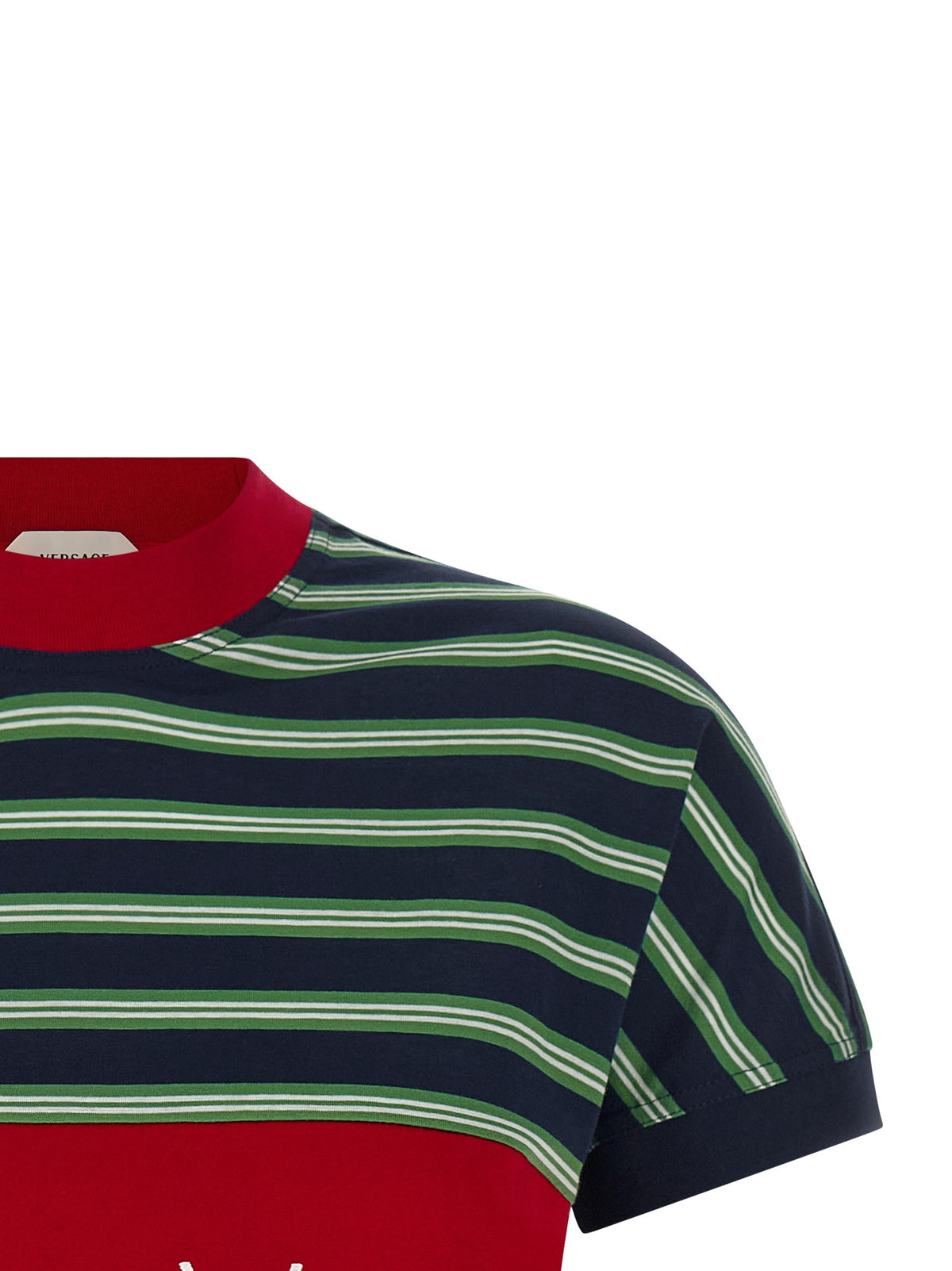 Versace - Intarsia t-shirt