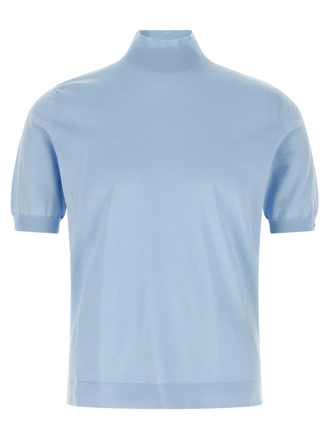 PRADA - Intersio logo sweater Light Blue 50 IT