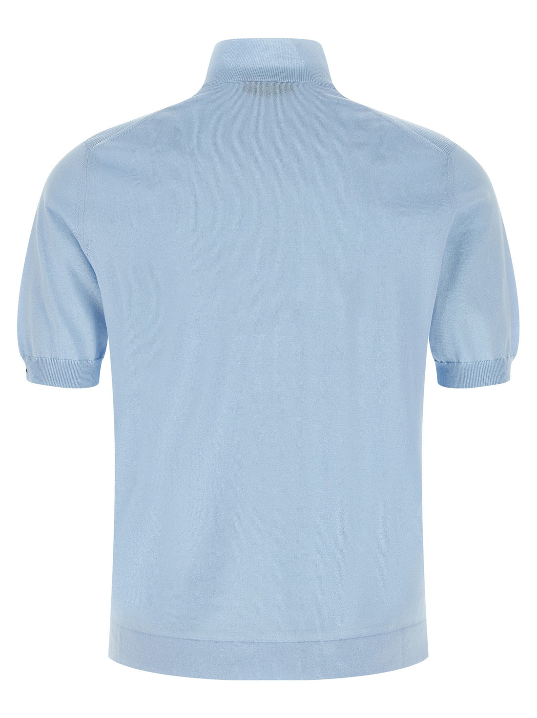 PRADA - Intersio logo sweater Light Blue 50 IT