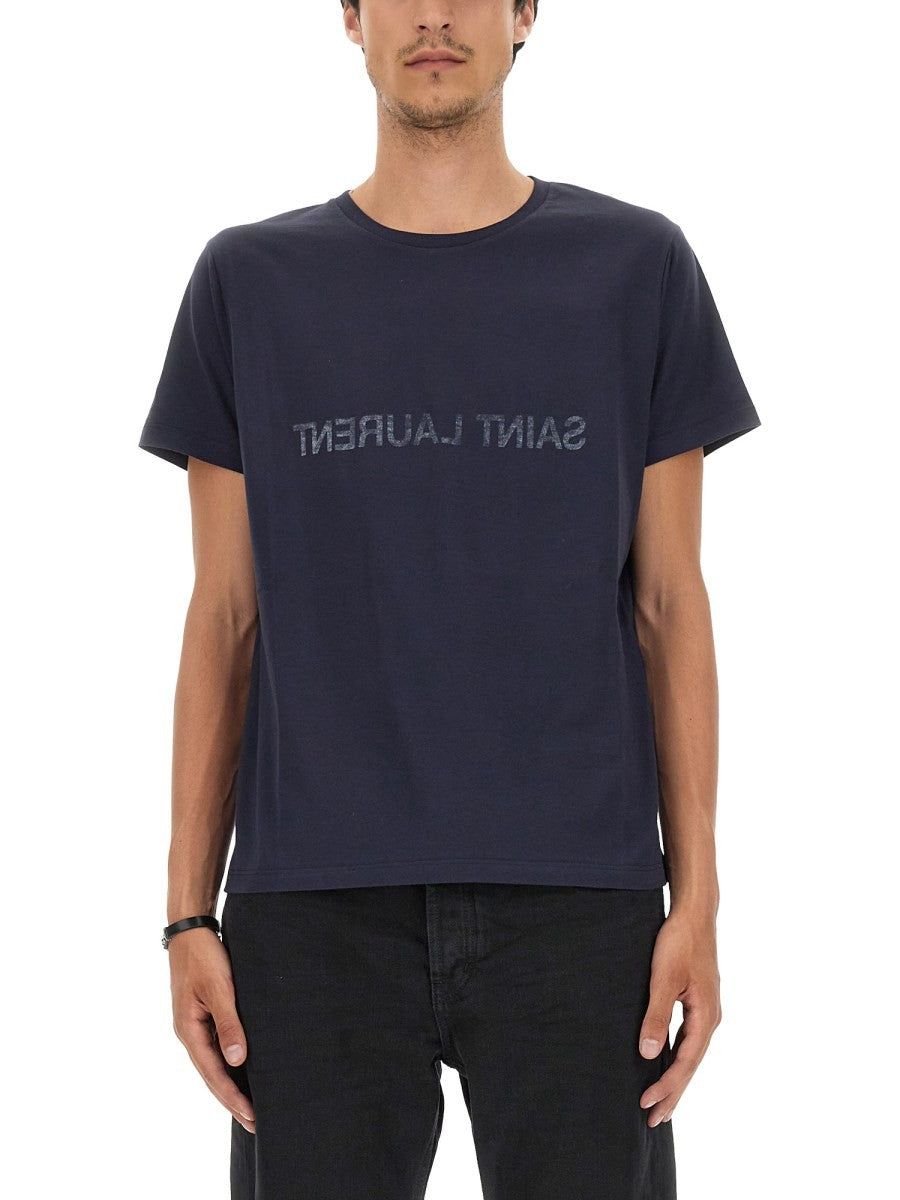 Saint Laurent - INVERTED LOGO T-SHIRT inverted-logo-t-shirt_5e93313b-ab62-45e0-ba71-f0b600c3f2ad