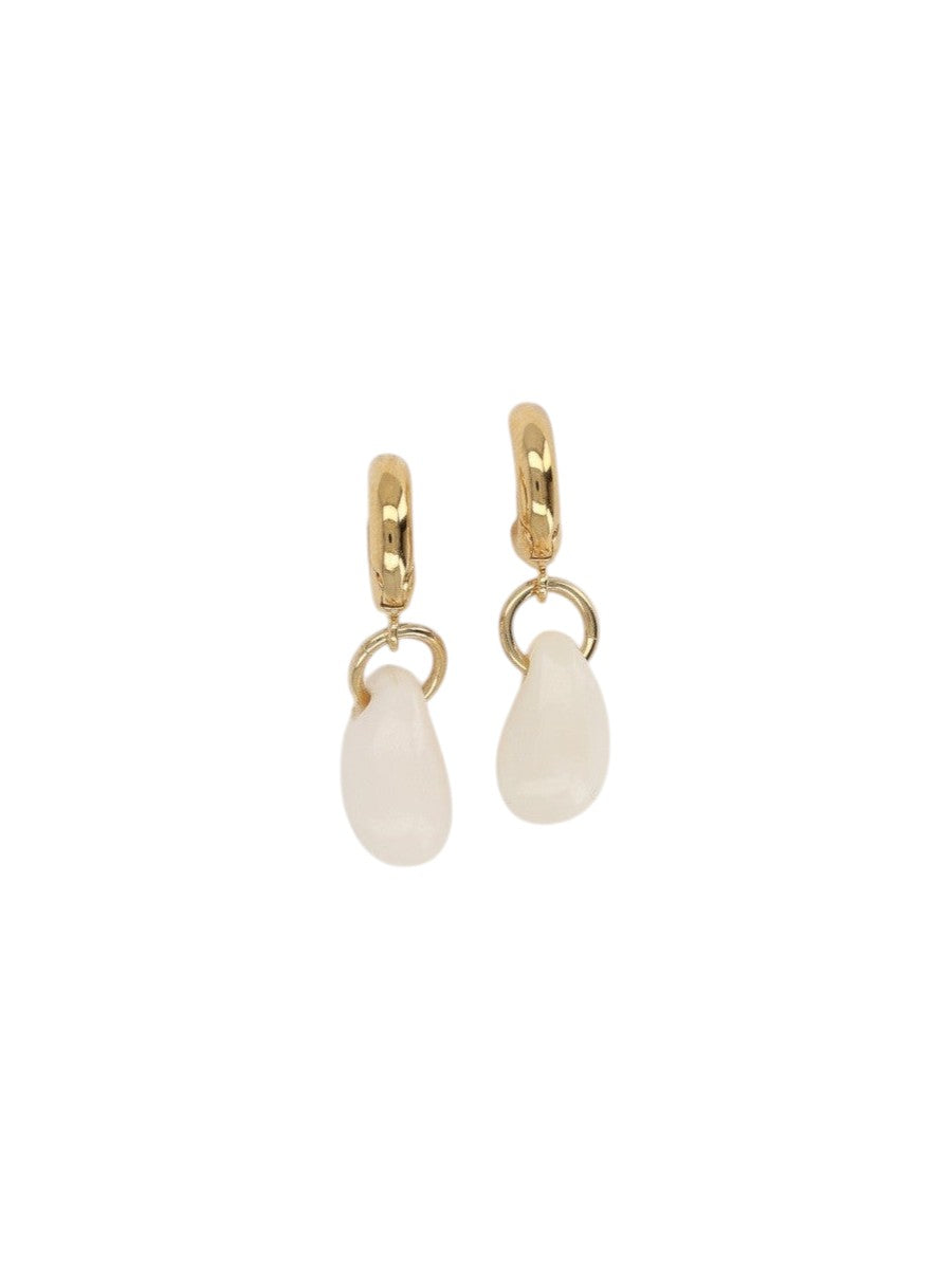 Isabel Marant - Drop Earrings - Gold isabel-marant-drop-earrings-gold-ecru-front-jpg