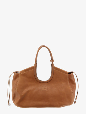 Miu Miu - Ivy leather handbag with front lettering logo ivy-leather-handbag-with-front-lettering-logo_367dd739-0535-4252-b85d-3c9b6ff28434