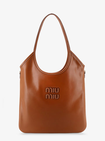 Miu Miu Ivy leather shoulder bag