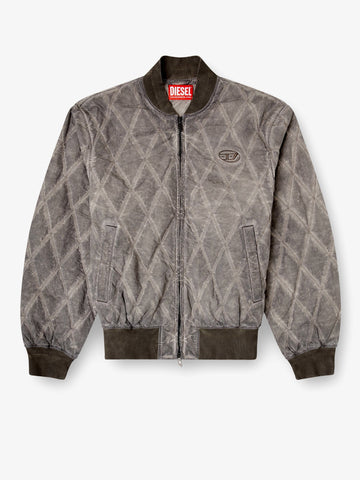 Diesel - J-Type-Treat diamond-quilted cotton blend jacket j-type-treat-diamond-quilted-cotton-blend-jacket_1ae4b02f-7281-40e0-9a81-dac6125afe6d