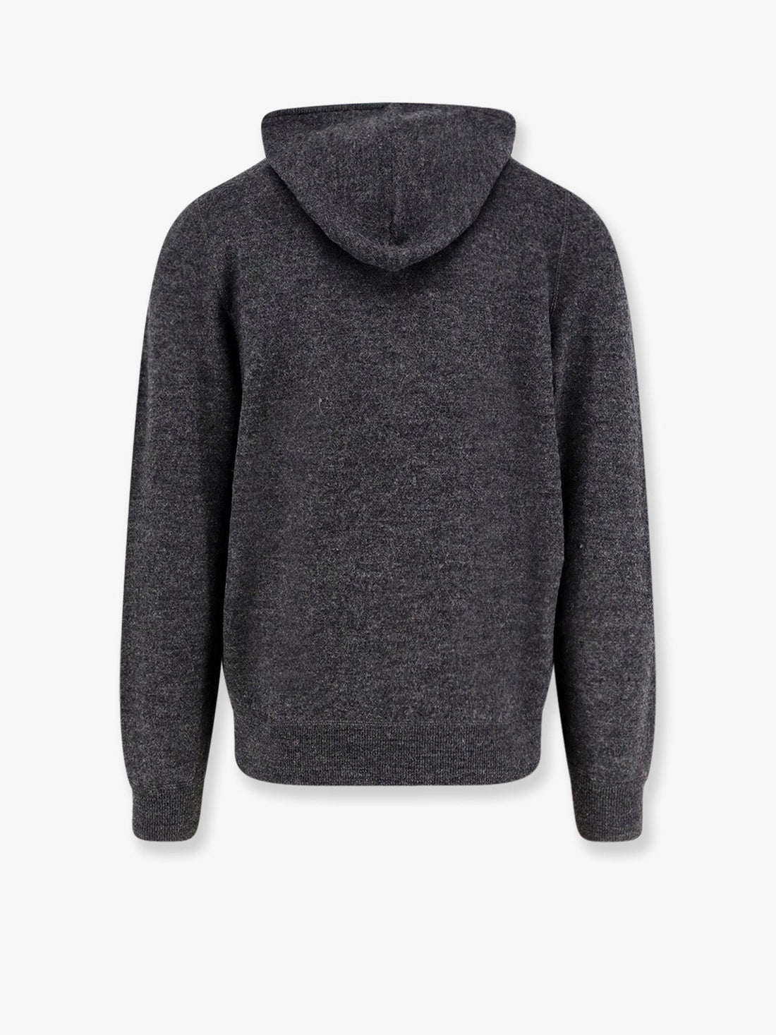 Jack wool sweatshirt with front logo inlay