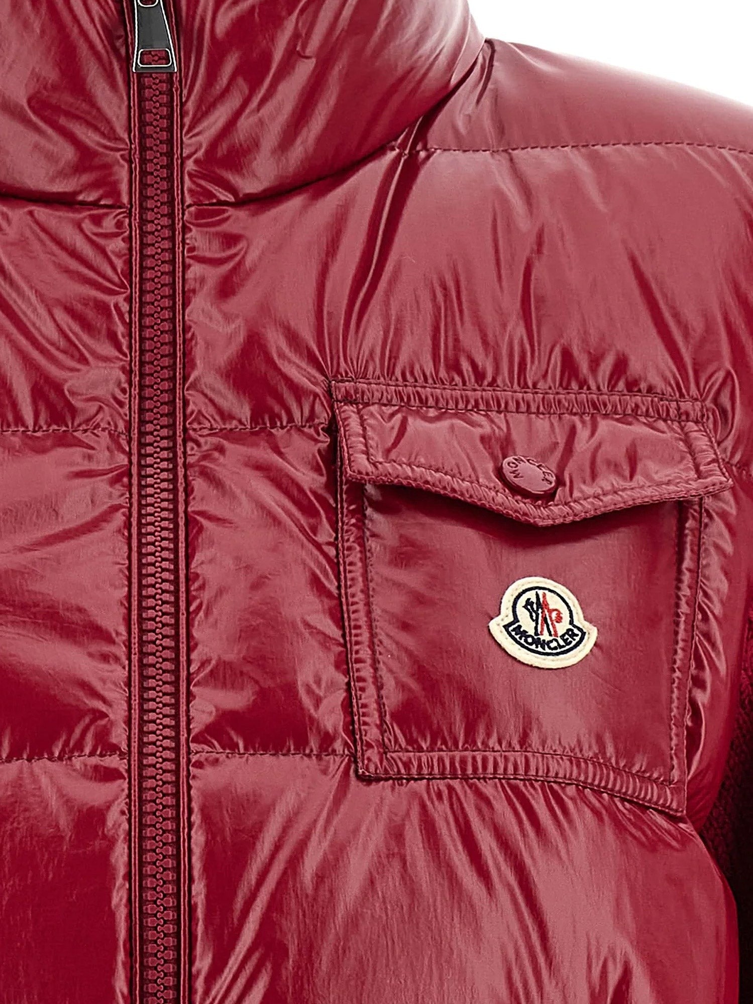Moncler Jacket/Cardigan with wool inserts
