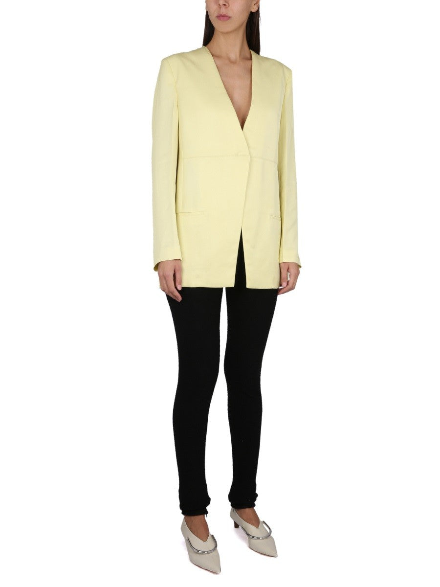JIL SANDER JIL SANDER - JACKET WITH BACK SLIT
