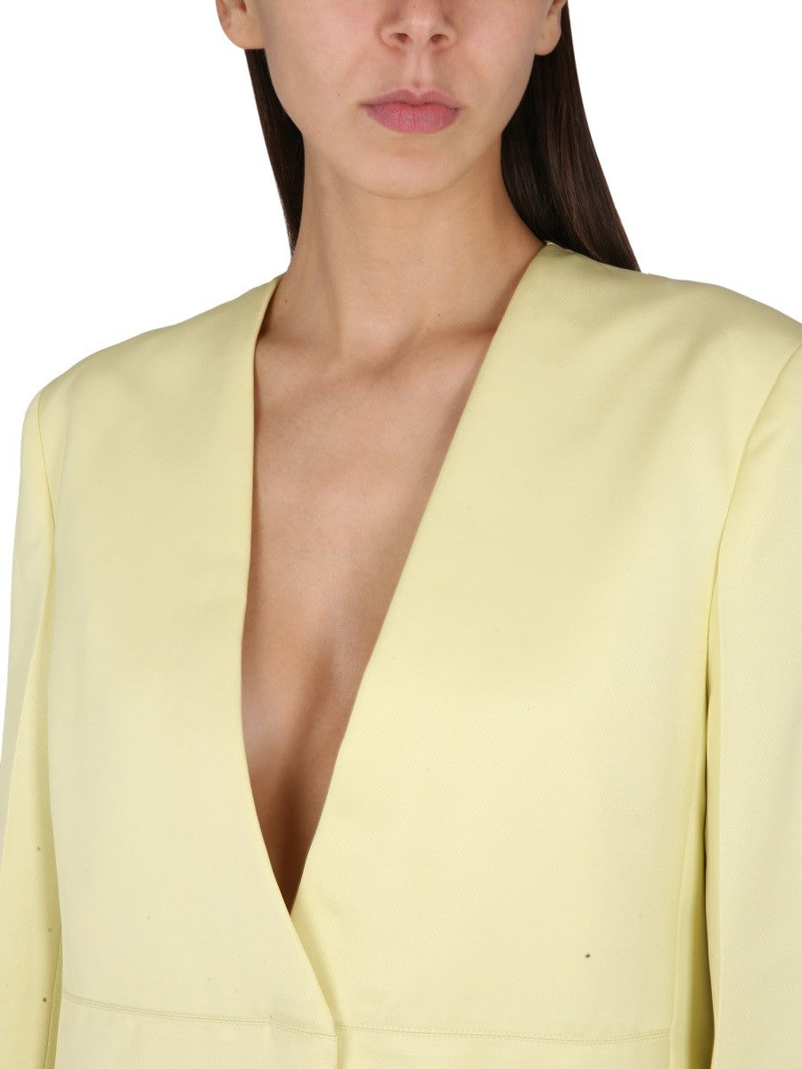 JIL SANDER JIL SANDER - JACKET WITH BACK SLIT
