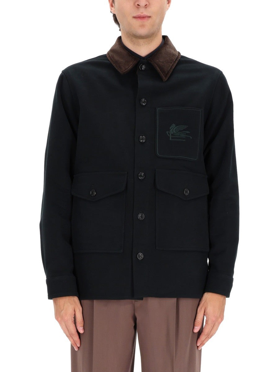 Etro JACKET WITH "PEGASUS"