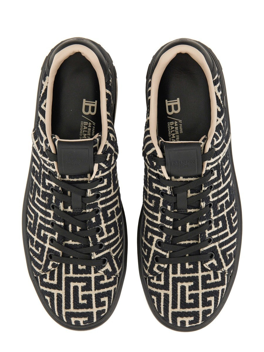 JACQUARD "B-COURT" SNEAKERS