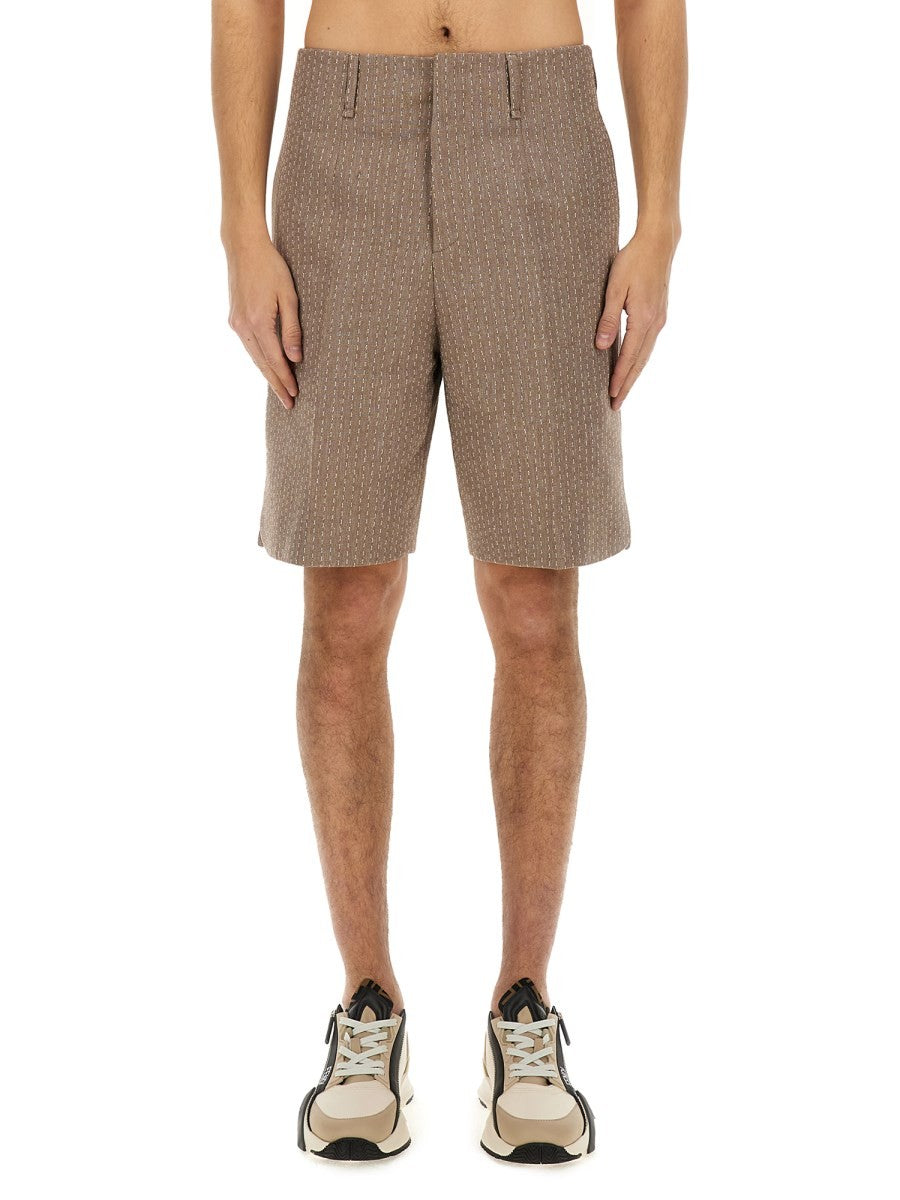 JACQUARD BERMUDA SHORTS