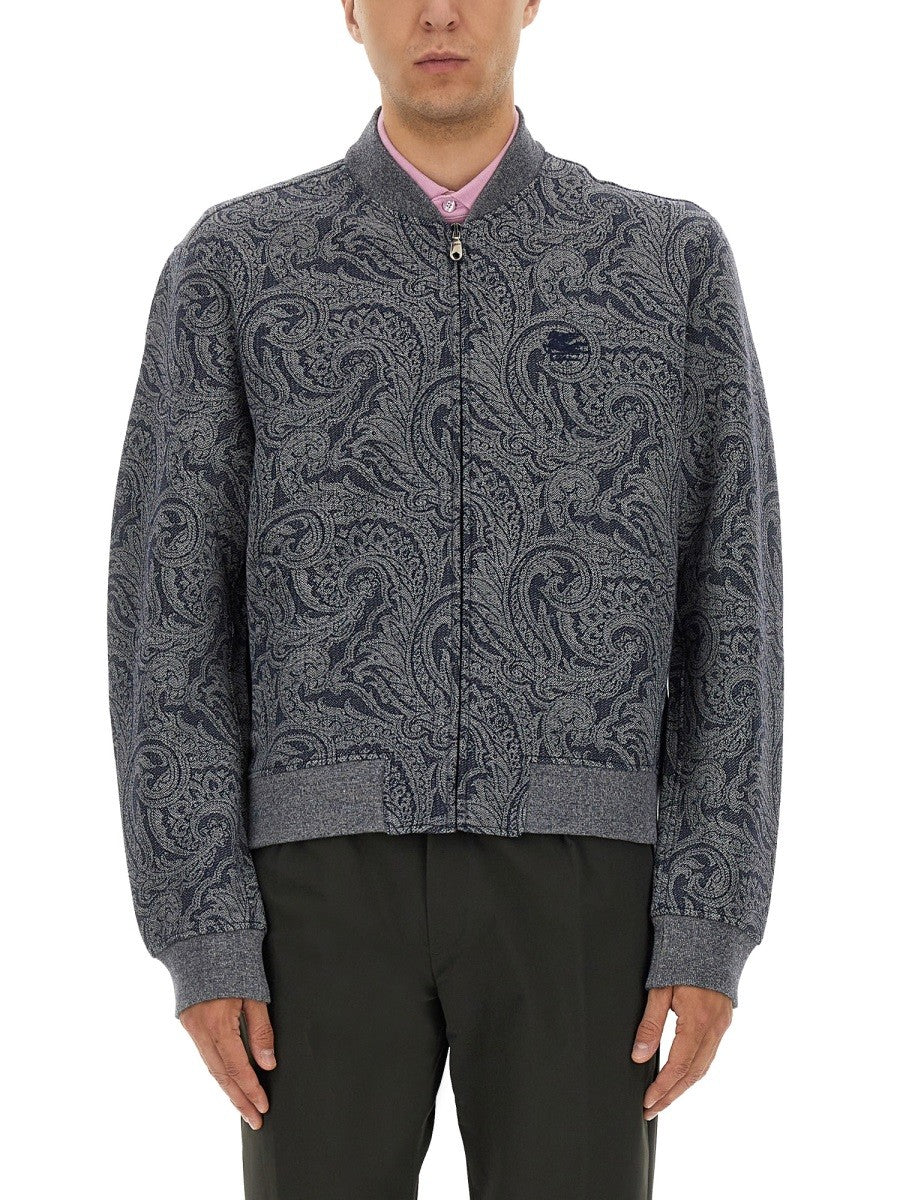 Etro - JACQUARD BOMBER JACKET WITH LOGO jacquard-bomber-jacket-with-logo_e55d7b3a-5aba-4d4b-b163-332ad917a044
