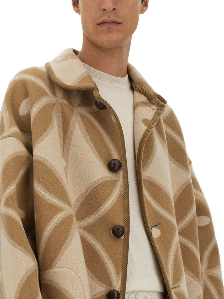 JACQUARD COAT
