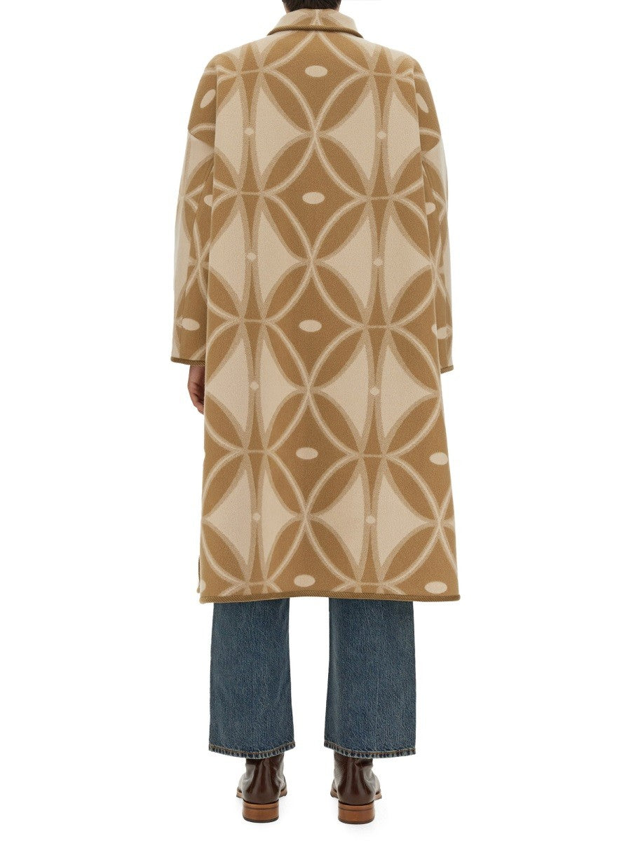 JACQUARD COAT