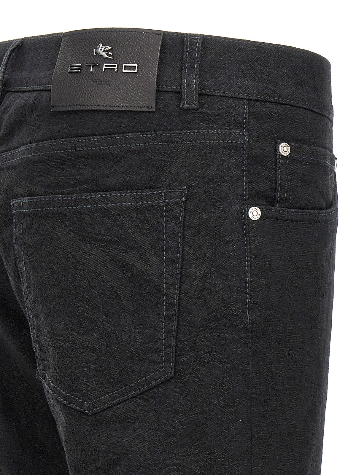 Etro - Jacquard jeans