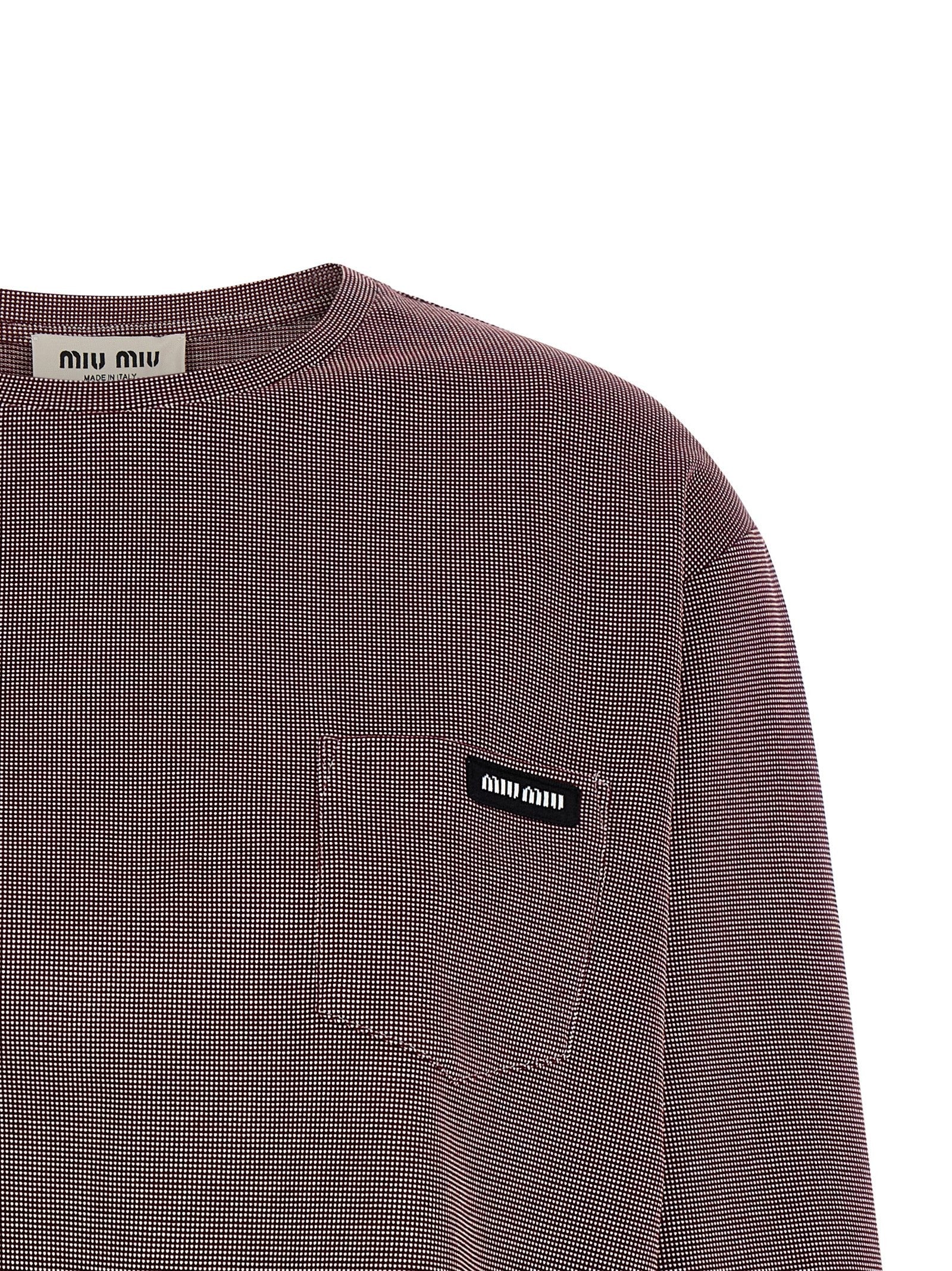 Miu Miu - Jacquard jersey t-shirt jacquard-jersey-t-shirt_c9bea12c-1e7b-4f10-ba02-cd99e9e47aec