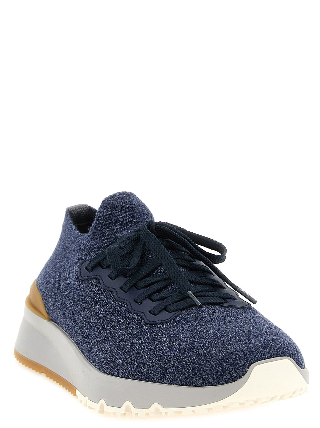 Brunello Cucinelli - Jacquard knit sneakers