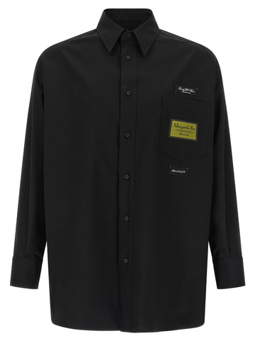 MM6 MAISON MARGIELA - Jacquard label shirt