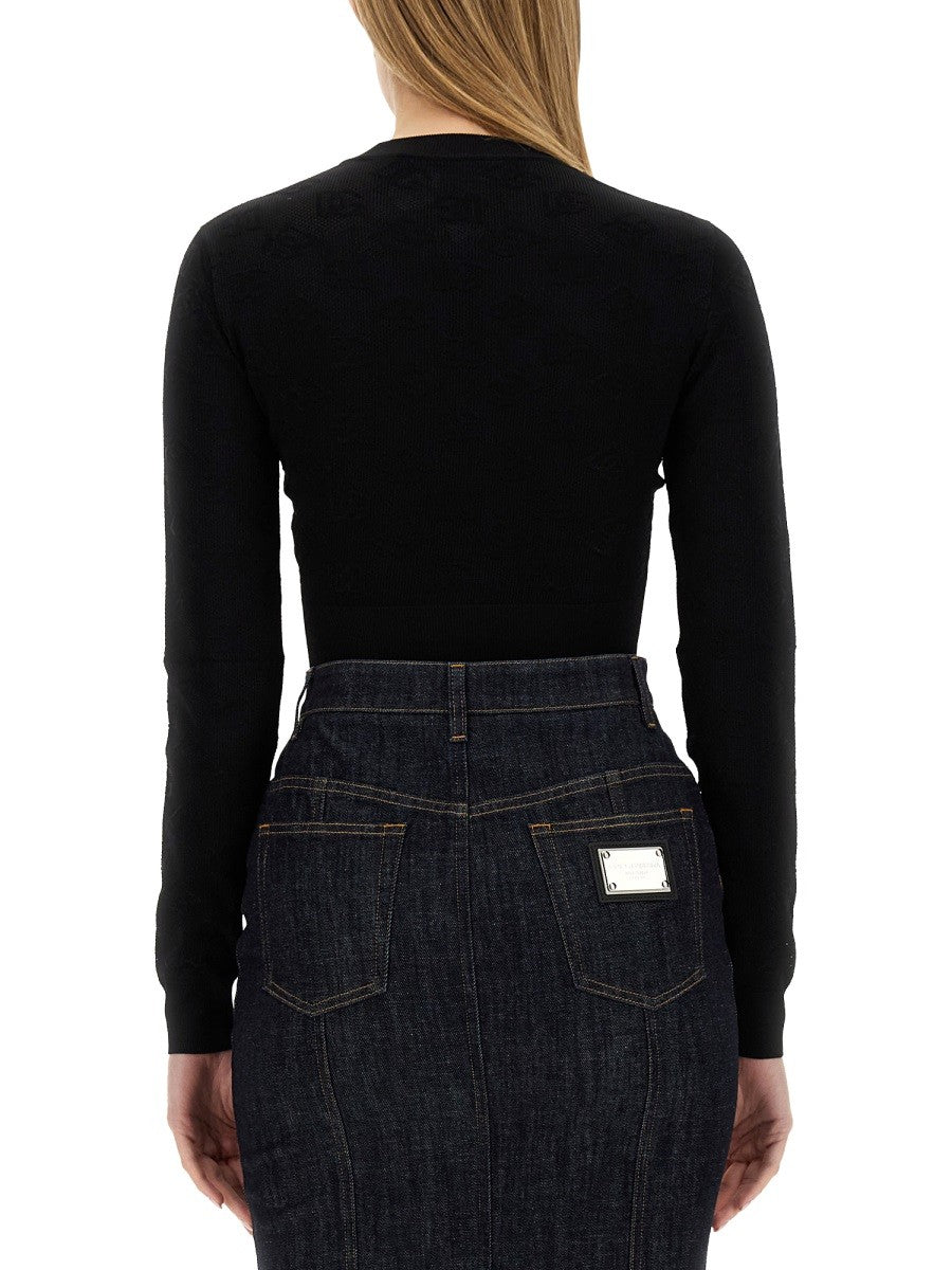 JACQUARD LOGO JERSEY