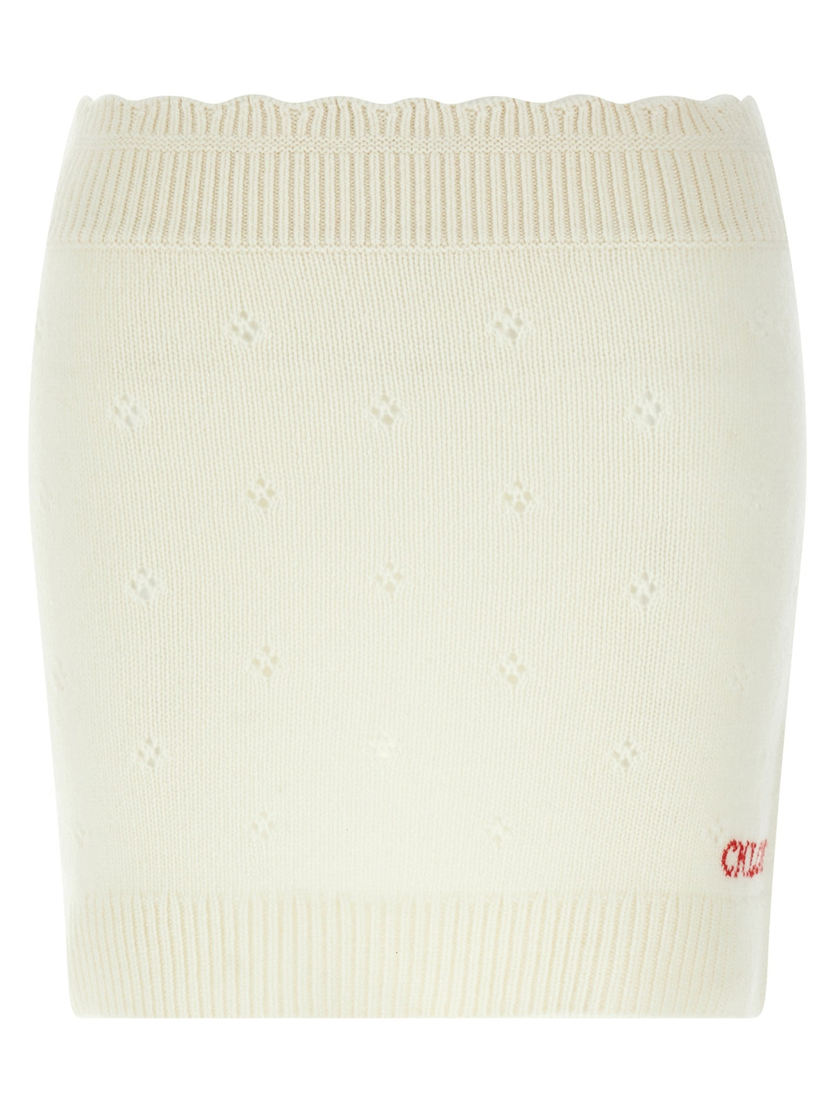 CHLOÉ - Jacquard logo skirt