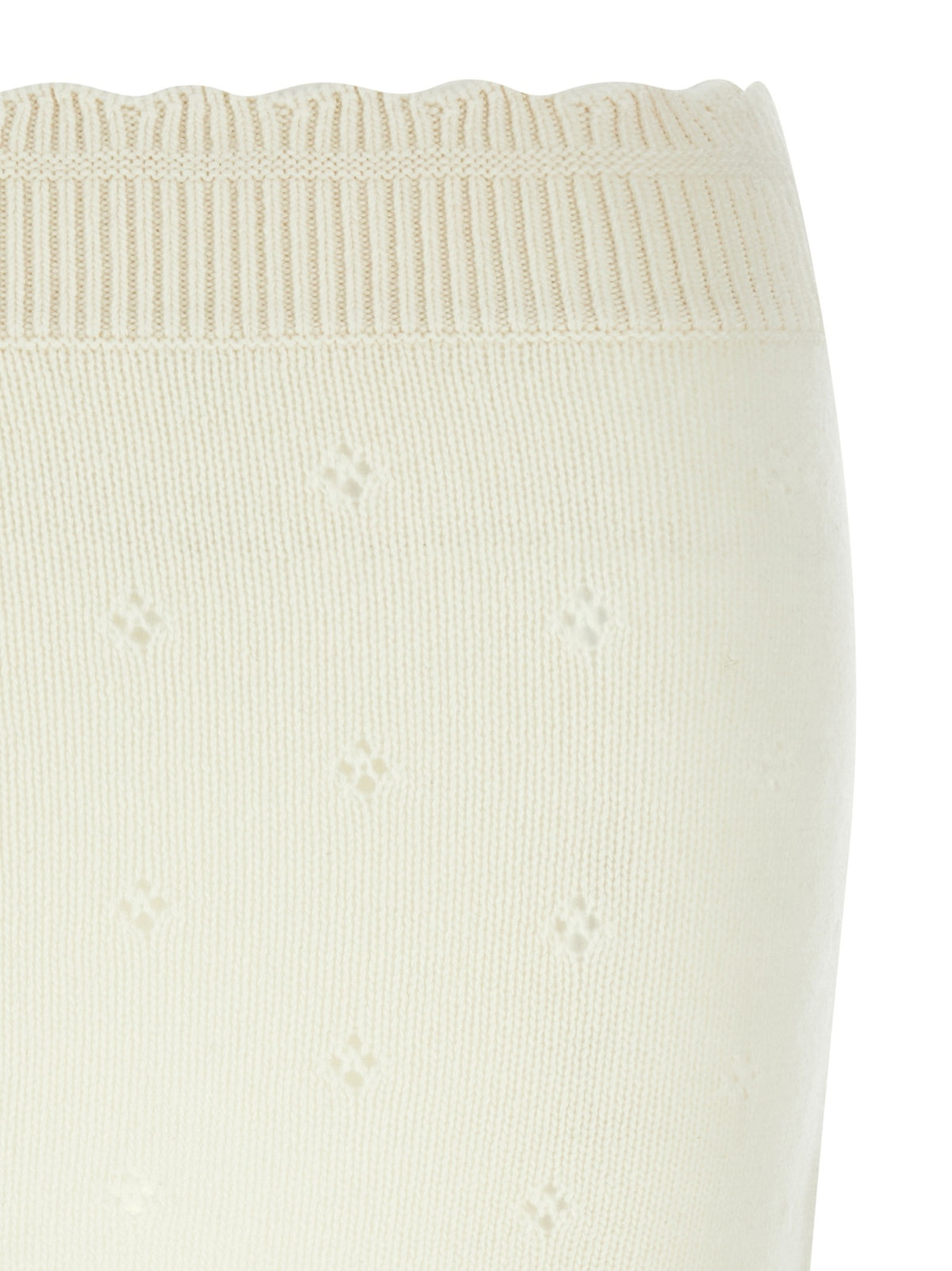CHLOÉ - Jacquard logo skirt